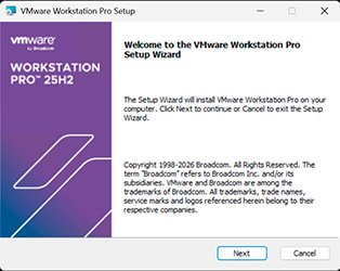 Запуск инсталлятора
